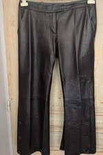 Pantalon cuir femme d'occasion  Javron-les-Chapelles