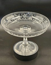 Antique etched glass for sale  PLYMOUTH