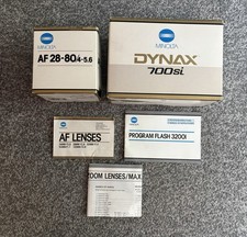 Minolta zoom 80mm for sale  LONDON