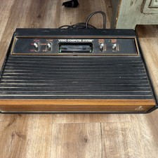 Antigo Atari CX-2600 A Não Testado Como Está CONSOLE Madeira Falsa 2600  comprar usado  Enviando para Brazil