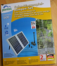 Solar springbrunnen pumpe gebraucht kaufen  Wurzen