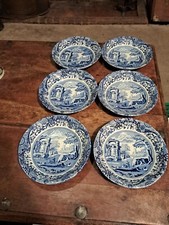 Italian blue spode for sale  MARKET RASEN