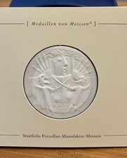 Medaille meissen 2001 gebraucht kaufen  Elmenhorst
