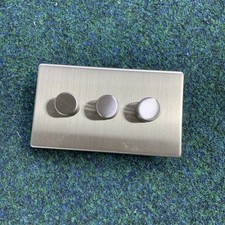 Screwless satin chrome for sale  MANCHESTER