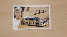 Autogrammkarte walter röhrl gebraucht kaufen  Reinfeld