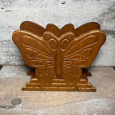 Vtg wooden butterfly for sale  Katy