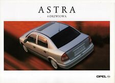 Opel Astra II sedan car (for Poland) _2001 Prospekt / Brochure   comprar usado  Enviando para Brazil