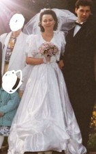 Robe mariée bustier d'occasion  Sainte-Marie-aux-Chênes