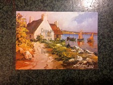 Paysage bretagne peinture d'occasion  Beaumont-de-Lomagne