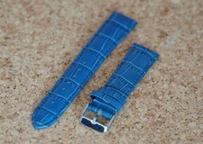 Blue 20mm crocodile for sale  WAKEFIELD