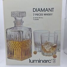 Luminarc diamant piece for sale  FALKIRK