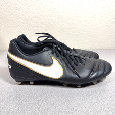 Chuteiras de futebol Nike Tiempo Rio III FG masculinas 8 pretas 819233-010 comprar usado  Enviando para Brazil