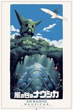 Nausicaa screen print d'occasion  Expédié en Belgium
