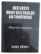 Timotheusbrief hans bürki gebraucht kaufen  Deutschland
