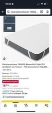 Matratzenschoner 180x200 gebraucht kaufen  Dresden