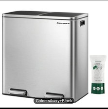 Dual rubbish bin d'occasion  Fosses