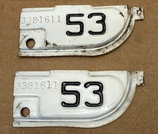 Rare pair 1953 for sale  Fiddletown