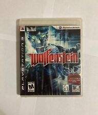 Wolfenstein Sony PlayStation 3 2009 PS3 CIB Completo con Manual Auténtico Probado segunda mano  Embacar hacia Argentina