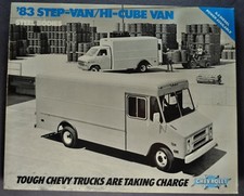 1983 Chevrolet Steel Walk-In Van Truck Brochure Step-Van Hi-Cube Original 83 comprar usado  Enviando para Brazil