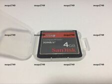 Usado, Cartão de memória 4GB SanDisk Ultra CF 30MB/S CompactFlash comprar usado  Enviando para Brazil