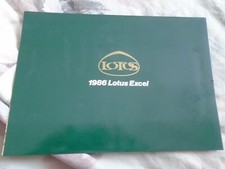 Lotus excel brochure d'occasion  Expédié en Belgium
