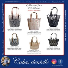 Cabas dentelle d'occasion  Le Puy-en-Velay