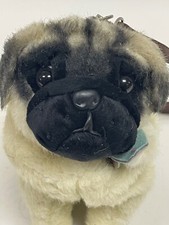 Bolsa de pelúcia para cachorro Pug cachorro no coração peludo bolsa com zíper realista alça de ombro para animais de estimação comprar usado  Enviando para Brazil