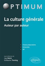 Culture generale auteur d'occasion  France