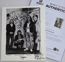 Foghat signed promo for sale  Minneapolis