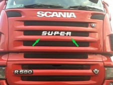 Usado, Scania SUPER LETTER CHROME aço inoxidável polido 1 peça. comprar usado  Enviando para Brazil