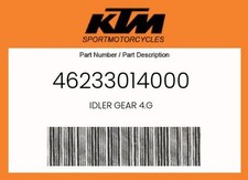 Używany, KTM Genuine Idler Gear 4.G - 46233014000 na sprzedaż  Wysyłka do Poland
