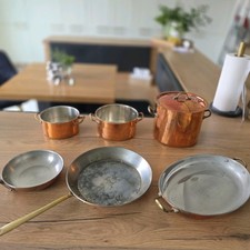 Kupfer pfannen set gebraucht kaufen  Bad Urach
