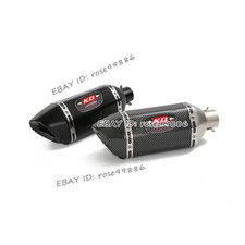 Silenciador de escape 51mm 2‘’ universal motocicleta 380mm deslizante pontas de escape silenciador comprar usado  Enviando para Brazil