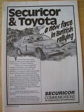 Toyota securicor communication for sale  BRISTOL