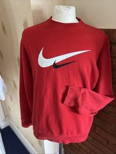 Nike sweatshirt red for sale  ST. NEOTS