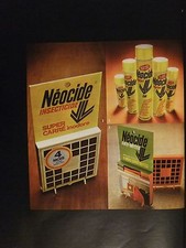 Publicité 1972 néocide d'occasion  Longueil-Sainte-Marie
