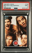 Red Hot Chili Peppers 1994 International Rock Card ROOKIE #146 PSA 9 POP 1! comprar usado  Enviando para Brazil