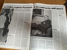 Maria callas anno usato  Italia