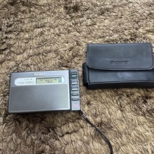 Rádio estéreo portátil Sony SRF-M100 áudio AM/FM com capa testada Japão usado comprar usado  Enviando para Brazil