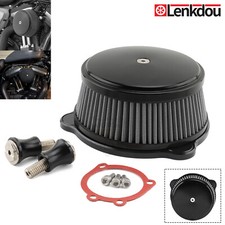 Filtro de entrada de purificador de ar suave para Harley Sportster XLH883 XL1200 48 1991-2023 comprar usado  Enviando para Brazil