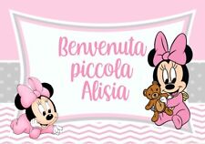 Banner striscione nascita usato  Acate