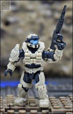 Boneco HALO CONSTRUX MEGA BLOKS VERDE-AZULADO ESPARTANO COMMANDER AGRYNA HKT15 comprar usado  Enviando para Brazil