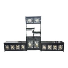 Chinese black lacquered for sale  Reseda