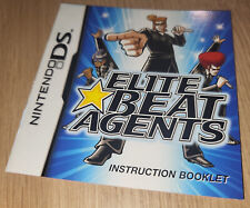 Usado, ELITE BEAT AGENTS - NINTENDO DS - ÚNICO MANUAL LIVRETO SEM JOGO! comprar usado  Enviando para Brazil