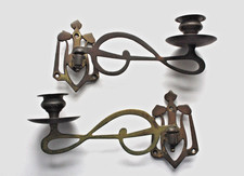 antique candle sconce for sale  BIDEFORD
