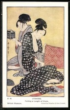 Ansichtskarte utamaro folding gebraucht kaufen  Berlin