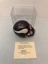 Daunte Culpepper - Mini capacete autografado assinado - Minnesota Vikings - SKOL comprar usado  Enviando para Brazil
