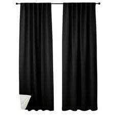 Black blackout curtains for sale  Ontario