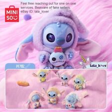 Boneco de vinil Miniso Stitch Eat Something Before Sleep Series caixa cega confirmada comprar usado  Enviando para Brazil
