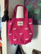 Bolsa tote Hollister rosa bolsa de compras nova com etiquetas comprar usado Bolsa tote Hollister rosa bolsa de compras nova com etiquetas comprar usado  Enviando para Brazil